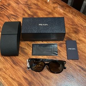 Prada 53mm tortoise women’s sunglasses